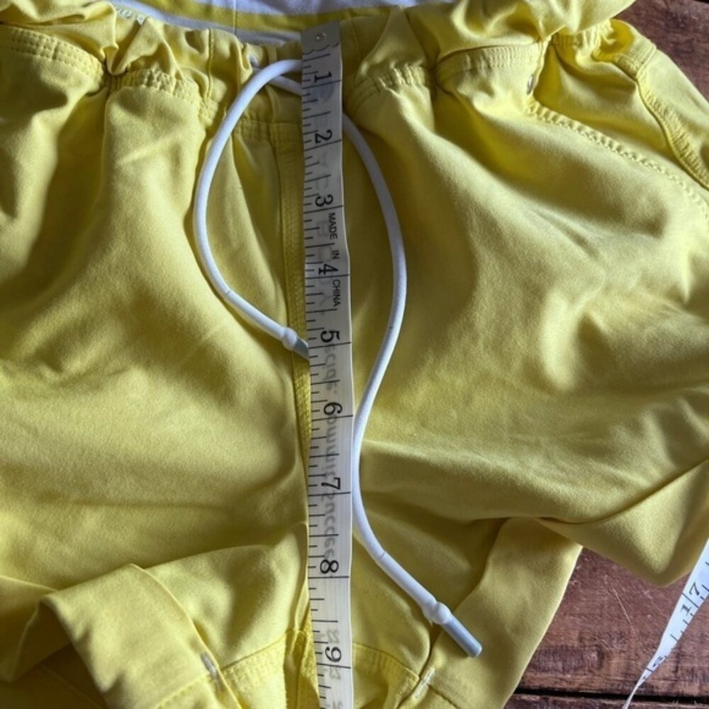 Lululemon yellow spring break size 4 - Picture 6 of 8
